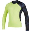 Mystic Crossfire Longsleeve Rash Vest - Navy/Lime -Mystic Sales Store 2020 Mystic Crossfire Long Sleeve Rashvest 35401.200149 422 01