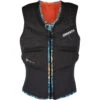 Mystic Womens Gem Kite Surfing Front-Zip Impact Vest - Black -Mystic Sales Store 2020 Mystic Gem Impact Vest 35005 200110 900 01