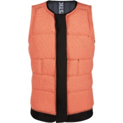 Mystic PEACOCK Wake Boarding Front-Zip Impact Vest - Phantom Grey -Mystic Sales Store 2020 Mystic Peacock Wakeboard Impact Vest 35205 200178 811 03