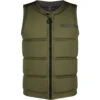 Mystic STAR Wake Boarding Front-Zip Impact Vest - Green -Mystic Sales Store 2020 Mystic Star Wake Boarding Impact Vest 35205 200182 608 01