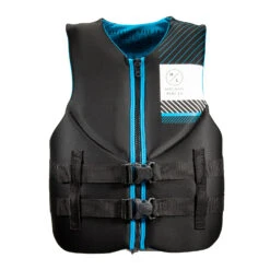 Hyperlite Mens Indy Wakeboard PFD Vest - Black/Blue
