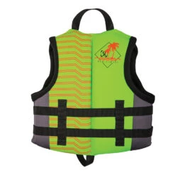 Ronix Boys Vision Wake PFD Vest - Lime/Black -Mystic Sales Store 2020 ronix boys vision cga wake vest lime 2