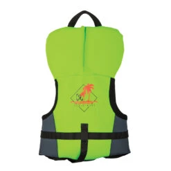 Ronix Boys Vision Wake PFD Vest - Lime/Black -Mystic Sales Store 2020 ronix boys vision cga wake vest lime bk