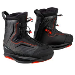 Ronix One Boot Intuition Wakeboard Boot - Carbitex/Red