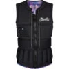 Mystic Womens DIVA FZip Wakeboard Impact Vest - Lisa Balou -Mystic Sales Store 2021 Mystic Womens Diva Wakeboard Vest Black 200186 900 01