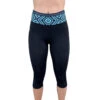 Vaikobi Active Paddle Capri Pants - Black/Teal 14 Vaikobi Active Paddle Capri Pants - Black/Teal -Mystic Sales Store 2021 Vaikobi Capri V Activ 3 4 Tights F