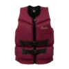 Radar Skis Womens Cameo 3.0 Waterski Life Vest - Maroon -Mystic Sales Store 2021 radar skis cameo 3 0 womens cga life vest maroon fr