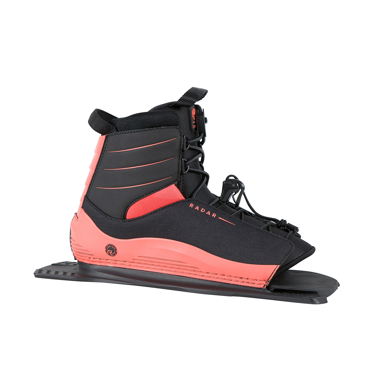 Radar Skis Womens Lyric Boot Rear Feather Frame - Coral/Black