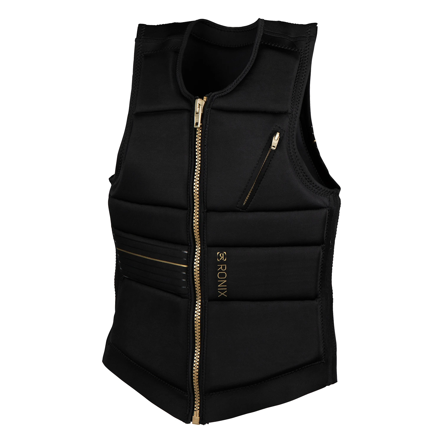 Ronix Womens Rise Impact Vest - Black/Gold - Image 3