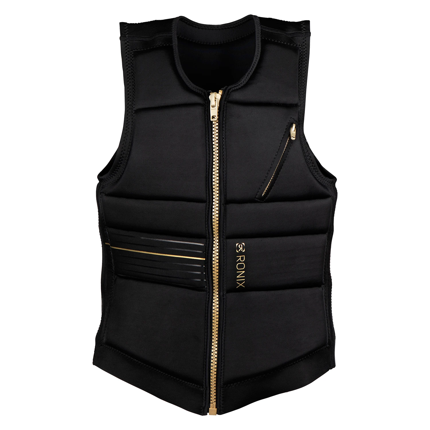 Ronix Womens Rise Impact Vest - Black/Gold