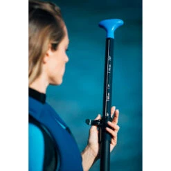 Cressi Mod3 Aluminium 3 Piece SUP Paddle - Blue -Mystic Sales Store 2022 Cressi Mod3 Sup Paddle NM035020 3