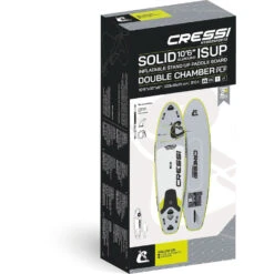 Cressi 10'6" Solid Centre ISup- Grey/Fluo -Mystic Sales Store 2022 Cressi Solid Inflatable Paddle Board 8