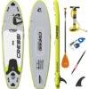 Cressi 10'6" Solid Centre ISup- Grey/Fluo 14 Cressi 10'6" Solid Centre ISup- Grey/Fluo -Mystic Sales Store 2022 Cressi Solid Inflatable Paddle Board NB011070 1b