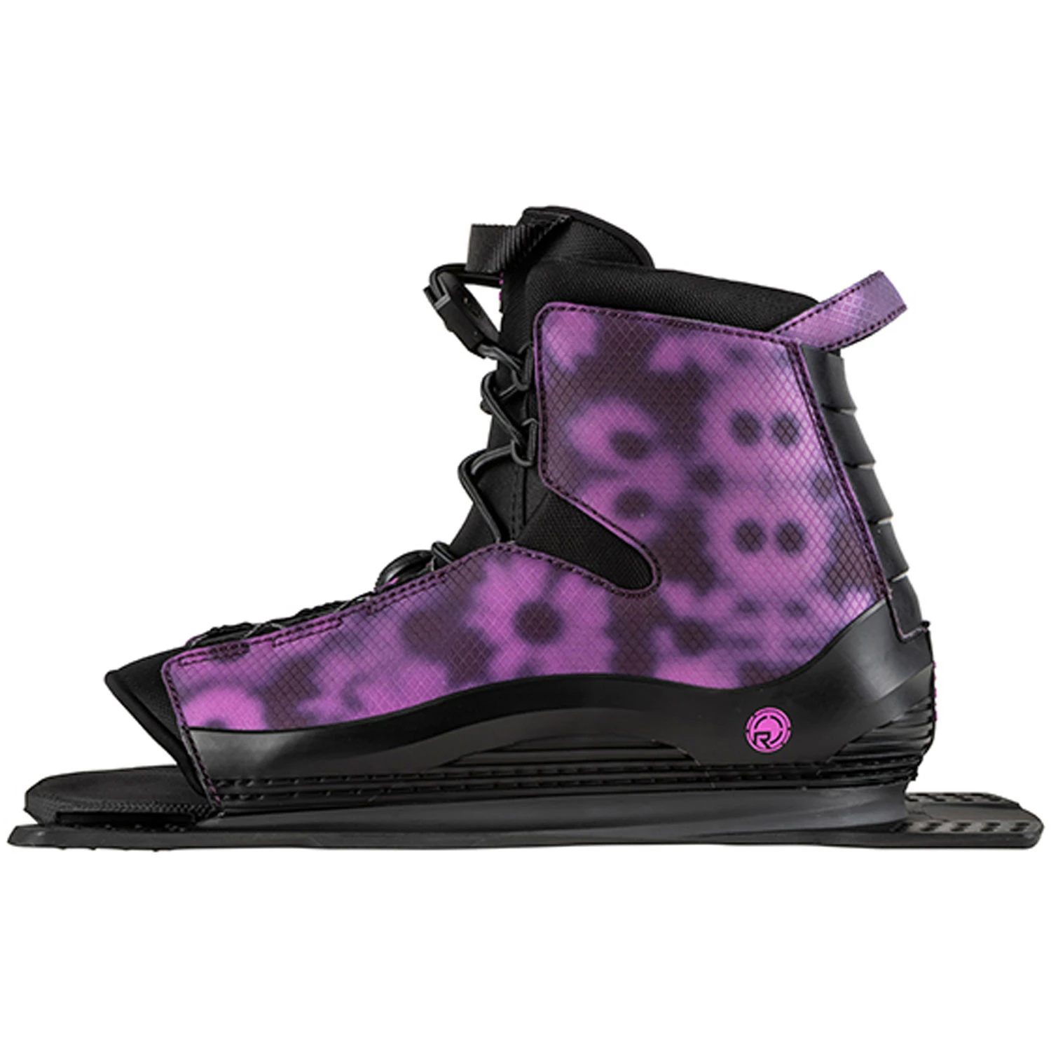 Radar Skis Womens Lyric Boa Rear Feather Frame Boot - Black/Lilac - Image 2