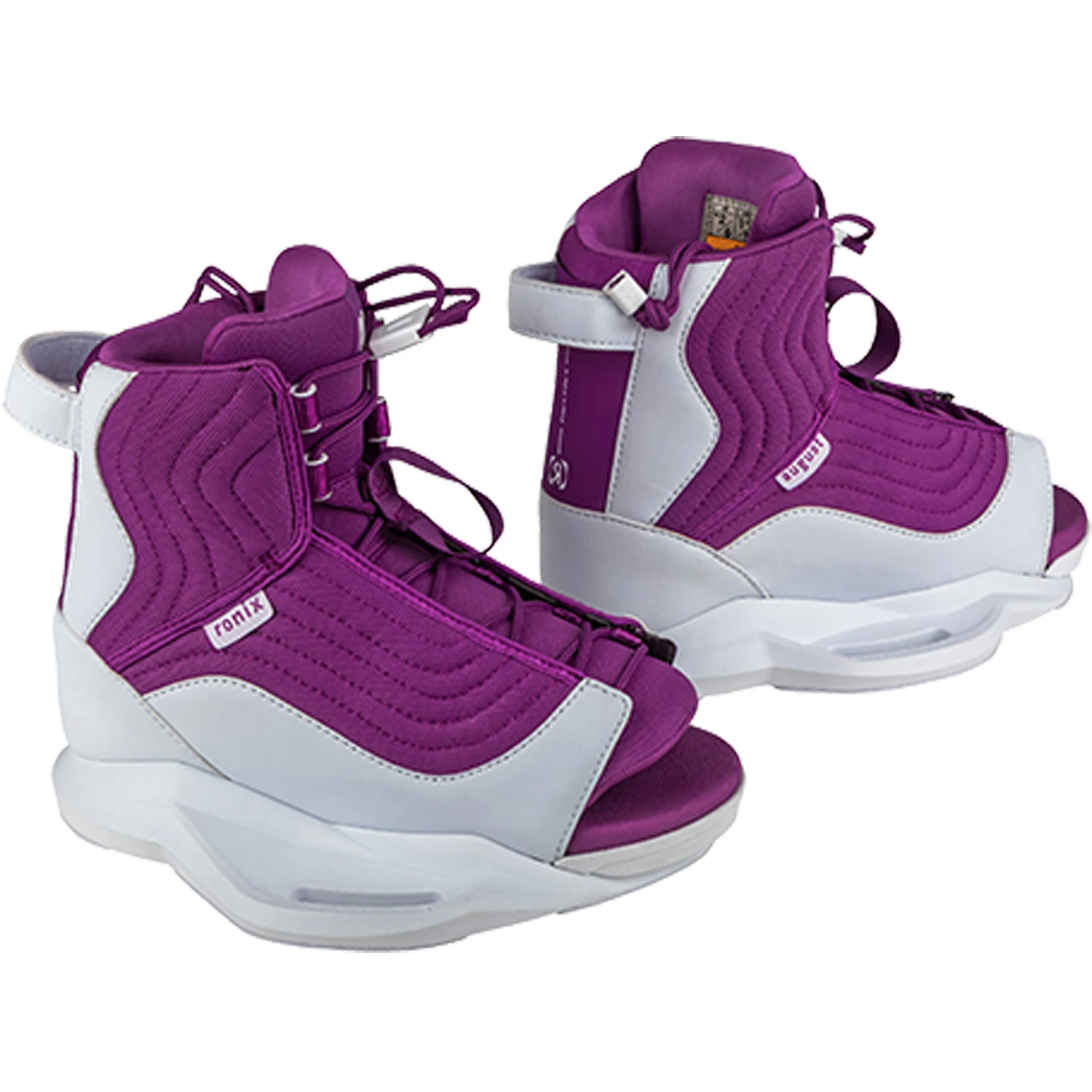 Ronix Womens August Wakeboard Boots - Purple/White 1 Ronix Womens August Wakeboard Boots - Purple/White