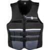 Ronix Covert CGA Wake Vest - Black/Charcoal/White -Mystic Sales Store 2022 ronix covert cga wake vest black charcoal white fr