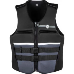 Ronix Covert CGA Wake Vest - Black/Charcoal/White