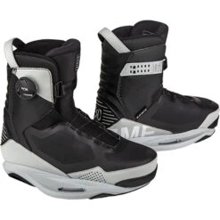 Ronix Supreme Boa Wakeboard Boots Intuition - Dove Grey/Black -Mystic Sales Store 2022 ronix supreme boa boot intuition dove grey black 1