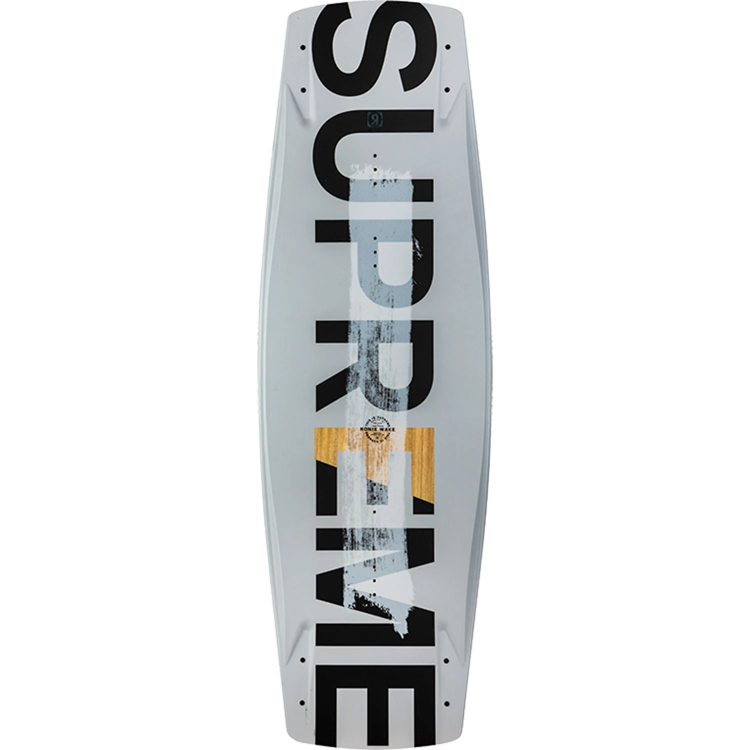 Ronix Supreme Sandwich Construction Boat Board - Dove Grey/Black - Image 3