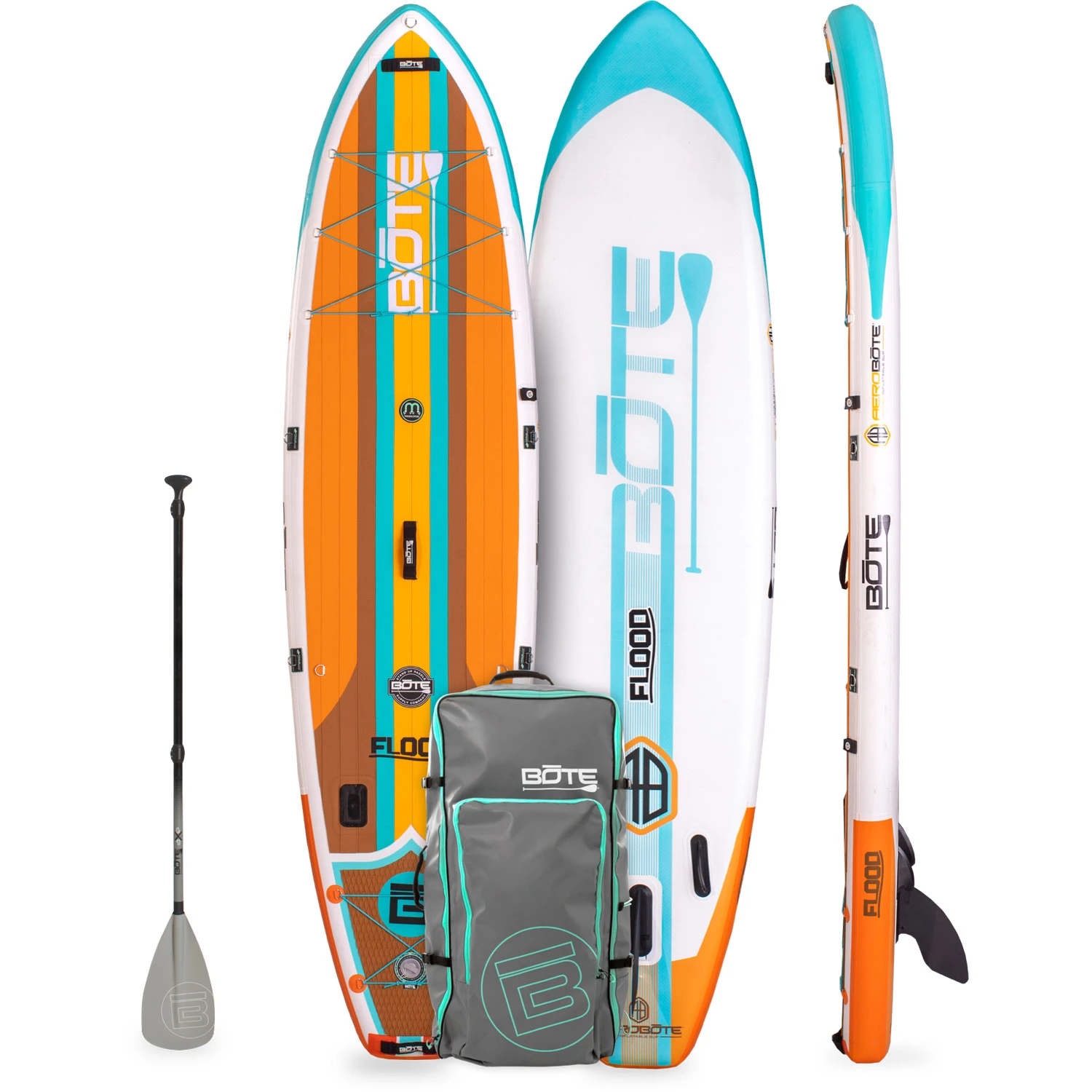 BOTE Flood 11' Full Trax Aero Inflatable SUP 1 BOTE Flood 11' Full Trax Aero Inflatable SUP