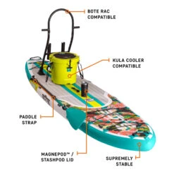 BOTE Flood 11' Native Aero Inflatable SUP -Mystic Sales Store 2023 BOTE Flood Inflatable Paddleboard SUP Native 4