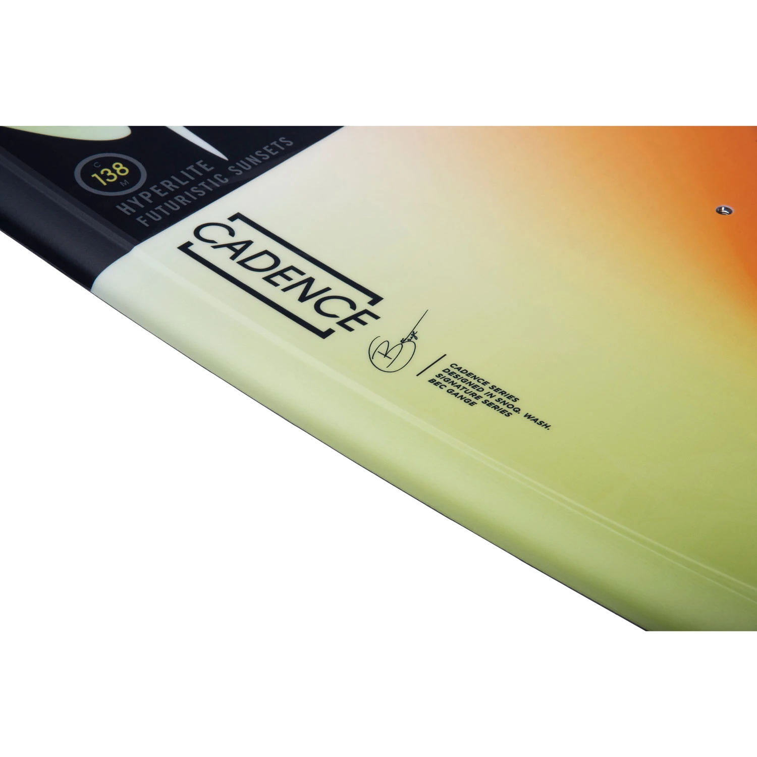 Hyperlite Womens Cadence Bec Gange Signature Boat Wakeboard 4 Hyperlite Womens Cadence Bec Gange Signature Boat Wakeboard - Image 4