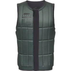 Mystic Anarchy Wake Boarding Impact Vest - Phantom Grey / Reversible -Mystic Sales Store 2023 Mystic Impact Vest 230210 811 03