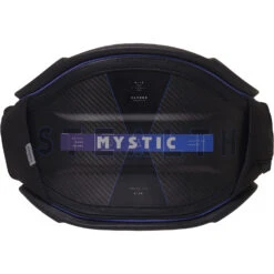 Mystic Stealth Carbon Waist Harness No Spreader Bar - Blue/Black