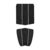 Mystic 3 Piece Front & Tail Pad Sidebumb - Black -Mystic Sales Store 2023 Mystic Traction Pad 3 Piece Front Tail Black 1