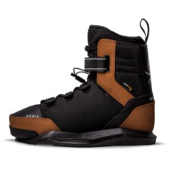 Ronix Diplomat Wakeboard Boots - Black/Gum -Mystic Sales Store 2023 RONIX BOOTS DIPLOMAT LEFT LATERAL