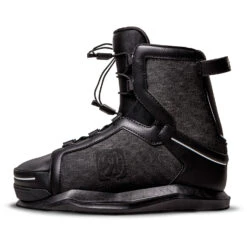 Ronix Parks Stage 2 Wakeboard Boots - Black Reflective -Mystic Sales Store 2023 RONIX BOOTS PARKS LEFT LATERAL