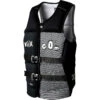 Ronix Volcom Capella 3 CGA Impact Vest - Black / White Clippings -Mystic Sales Store 2023 RONIX CGA VEST CAPELLA 3.0 VOLCOM 3 4 FRONT ANGLE 1