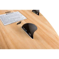 Ronix Element Core Blunt Nose Skimmer - Paulownia/Sunset -Mystic Sales Store 2023 RONIX WAKESURFER BLUNT NOSE SKIMMER BASE INSET 3