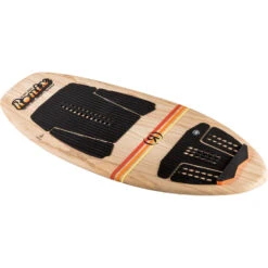 Ronix Element Core Blunt Nose Skimmer - Paulownia/Sunset -Mystic Sales Store 2023 RONIX WAKESURFER BLUNT NOSE SKIMMER TOP ANGLE 4