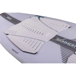 Ronix Flyweight Pro Skimmer - Glacier White/Carbon -Mystic Sales Store 2023 RONIX WAKESURFER FLYWEIGHT PRO SKIMMER TOP INSET 07