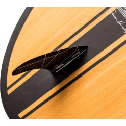 Ronix Koal Classic Longboard Wakesurfer - Matt Black/Redwood -Mystic Sales Store 2023 RONIX WAKESURFER KOAL LONGBOARD BASE INSET 02