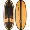 Ronix Koal Classic Longboard Wakesurfer - Matt Black/Redwood -Mystic Sales Store 2023 RONIX WAKESURFER KOAL LONGBOARD BOTH