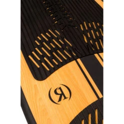 Ronix Koal Classic Longboard Wakesurfer - Matt Black/Redwood -Mystic Sales Store 2023 RONIX WAKESURFER KOAL LONGBOARD TOP INSET 03
