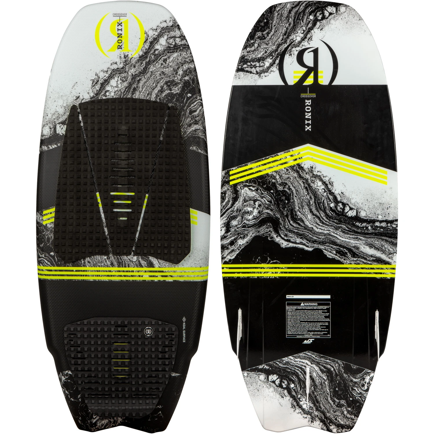Ronix Koal Surface Crossover Wakesurfer - Mineral Print/Green 1 Ronix Koal Surface Crossover Wakesurfer - Mineral Print/Green