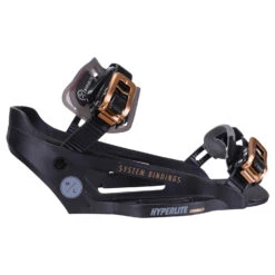 Hyperlite System Lowback Chassis Wakeboard Bindings - Black -Mystic Sales Store 2024 hyperlite wakeboard boots system lowback Black 2