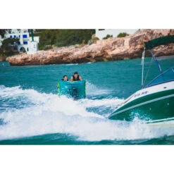 Jobe Kick Flip 2 Person Towable - Green -Mystic Sales Store 230220004 actionshot 11 big