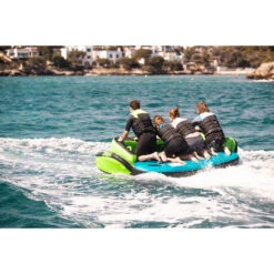 Jobe Sonar 4 Person Towable - Blue/Green -Mystic Sales Store 230420001 actionshot 7 big