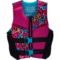 Hyperlite Girls Youth Indy CGA Wakeboard Vest - Pink
