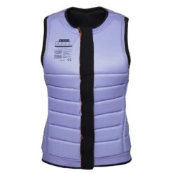 Mystic Womens Juice Wake Boarding Front-Zip Impact Vest - Black/Purple -Mystic Sales Store P2022 mystic womens juice wake boarding front zip impact vest black purple 220151 03