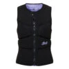 Mystic Womens Ruby Kite Surfing Front-Zip Impact Vest - Black/Purple -Mystic Sales Store P2022 mystic womens ruby kite surfing front zip impact vest black purple 220143 01