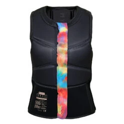 Mystic Womens Ruby Kite Surfing Front-Zip Impact Vest - Dark Grey -Mystic Sales Store P2022 mystic womens ruby kite surfing front zip impact vest dark grey 220143 03