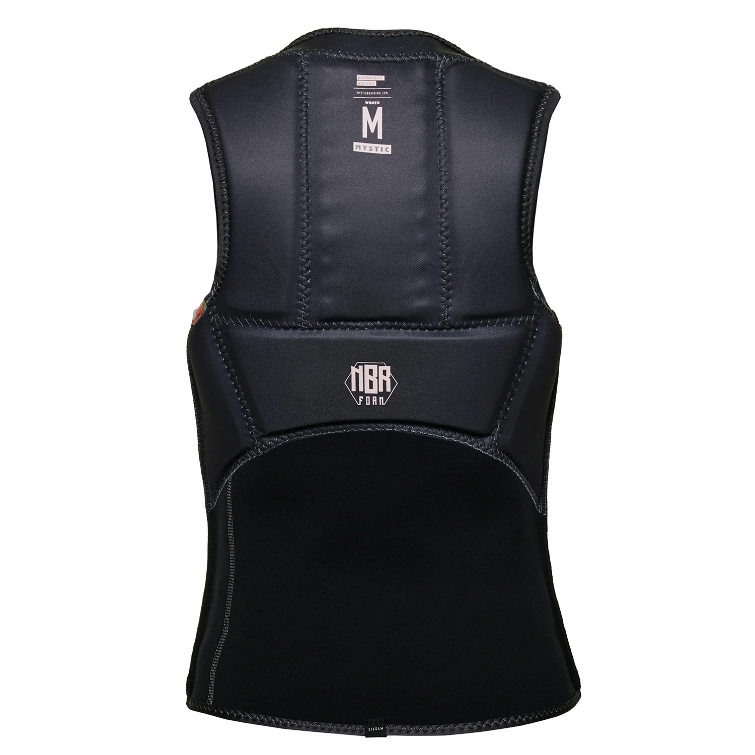 Mystic Womens Ruby Kite Surfing Front-Zip Impact Vest - Dark Grey - Image 4