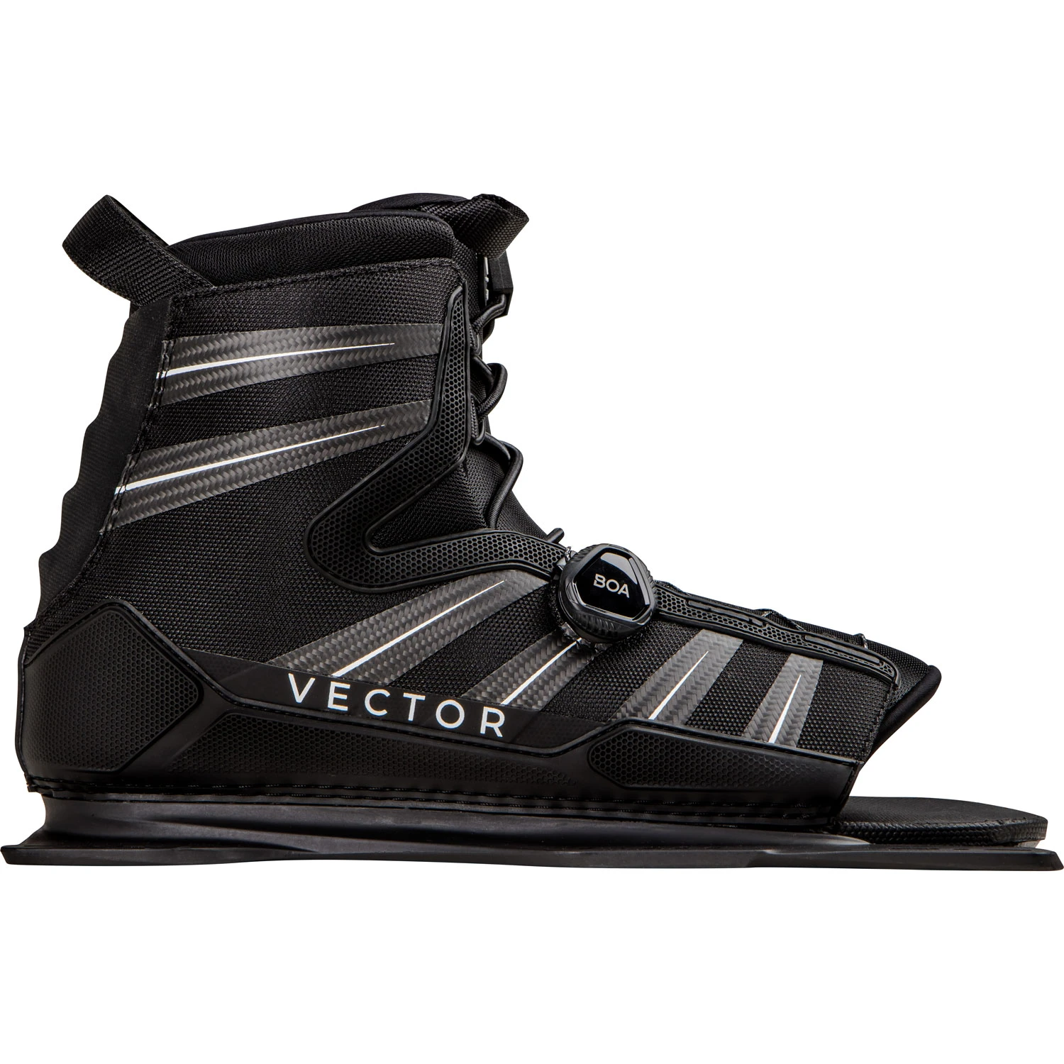 Radar Vector BOA Front Feather Frame Boot - Black/Carbon/White 3 Radar Vector BOA Front Feather Frame Boot - Black/Carbon/White - Image 3